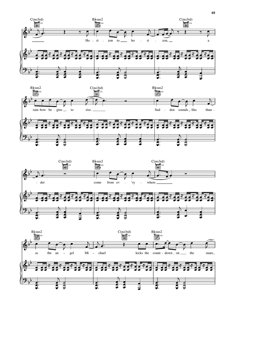 The Concert Of The Age The Concert Of The Age Piano, Vocal, Guitar scores gallery preview page 2