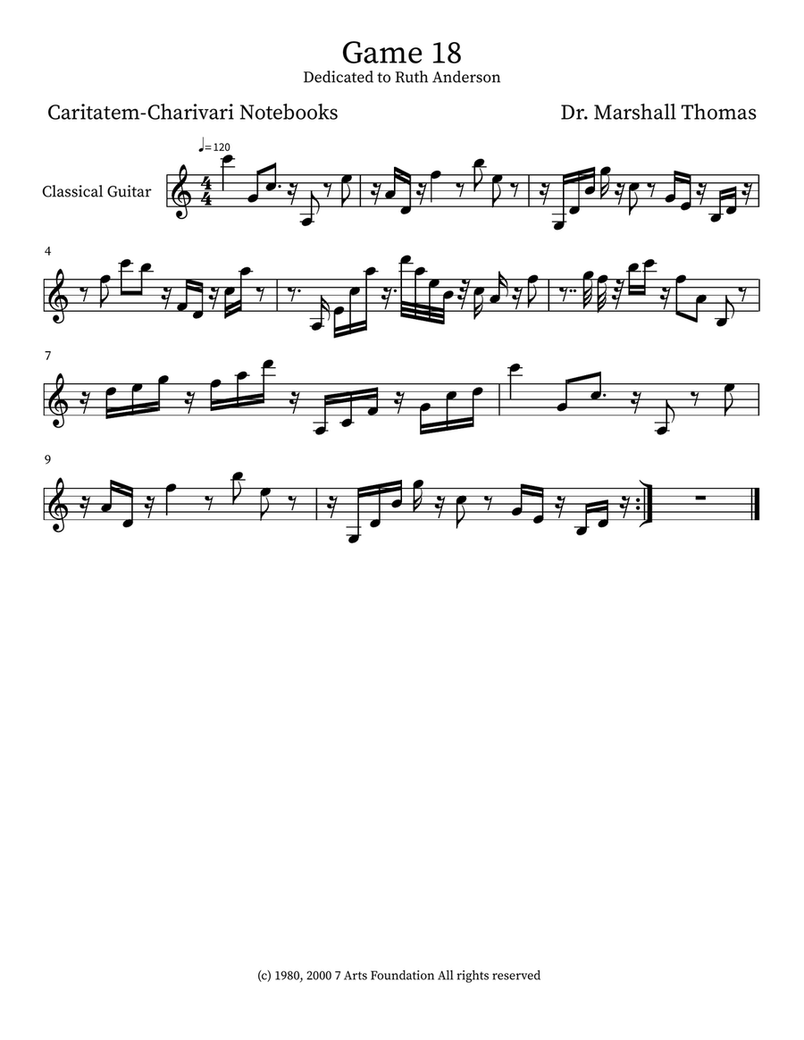 Game 18 Game 18 Small Ensemble scores gallery preview page 4