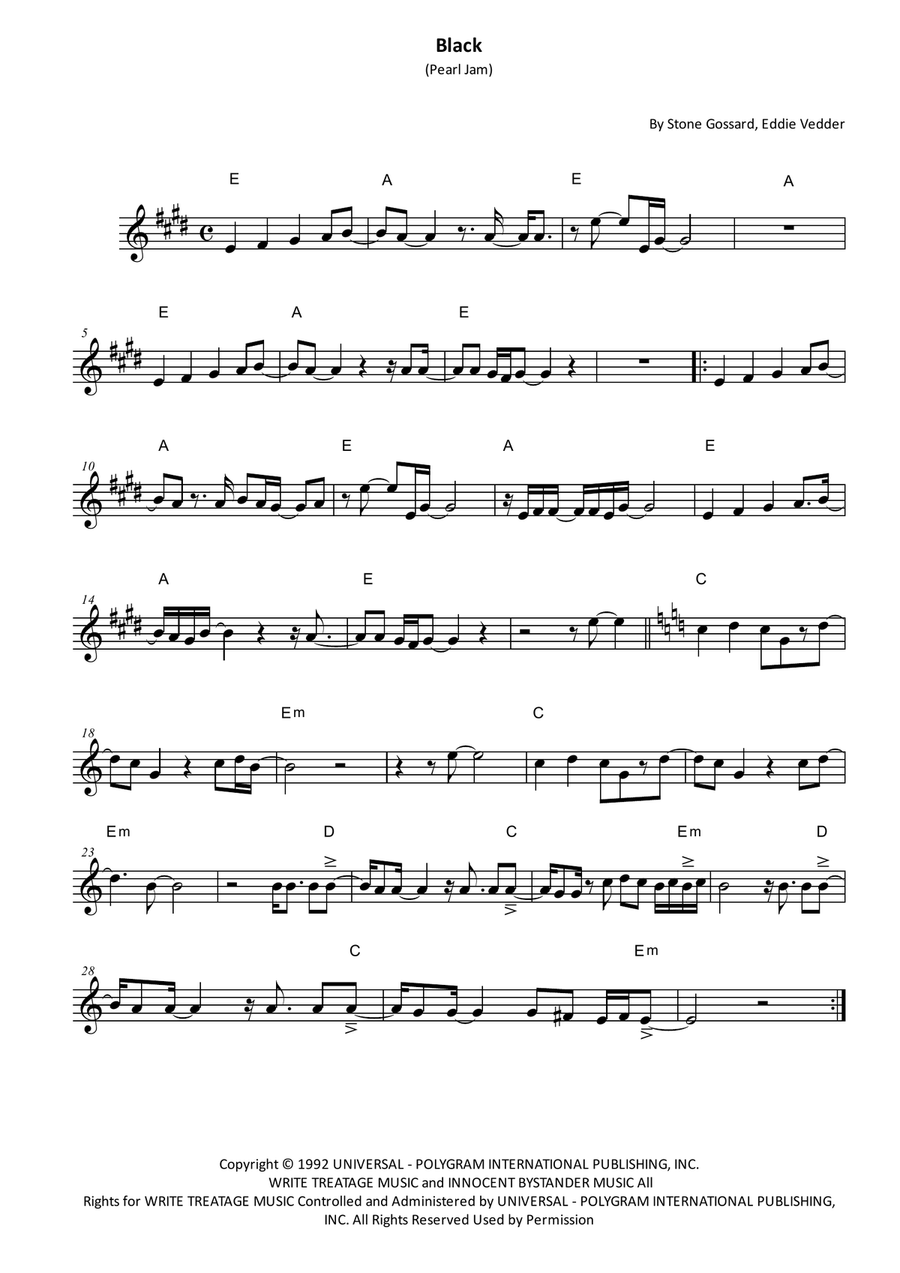 Black Violin Solo scores gallery preview page 1