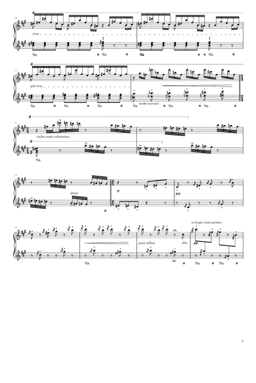 Zwei Konzertetuden - Franz Liszt Piano Method scores gallery preview page 3