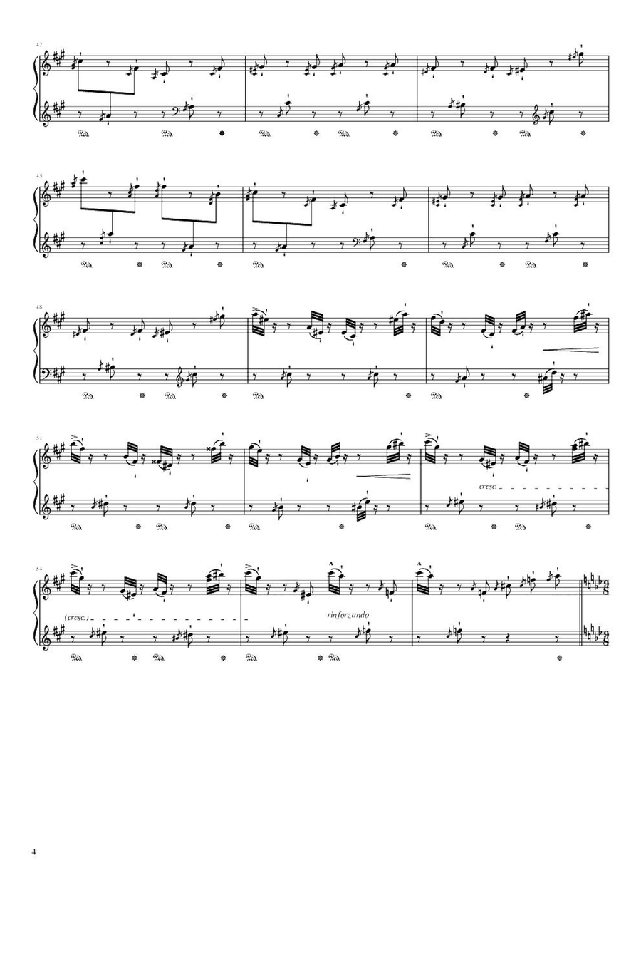 Zwei Konzertetuden - Franz Liszt Piano Method scores gallery preview page 4