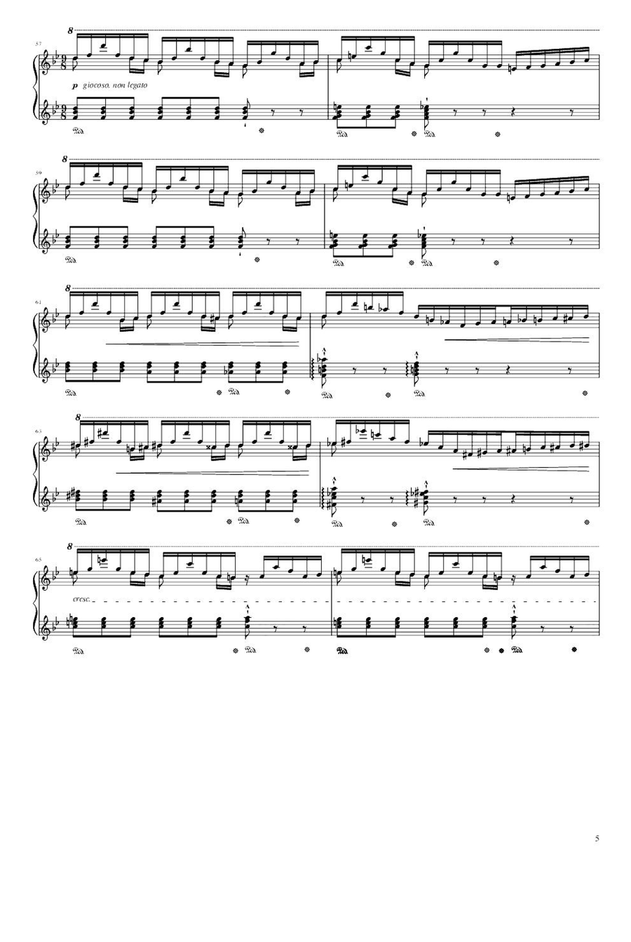 Zwei Konzertetuden - Franz Liszt Piano Method scores gallery preview page 5