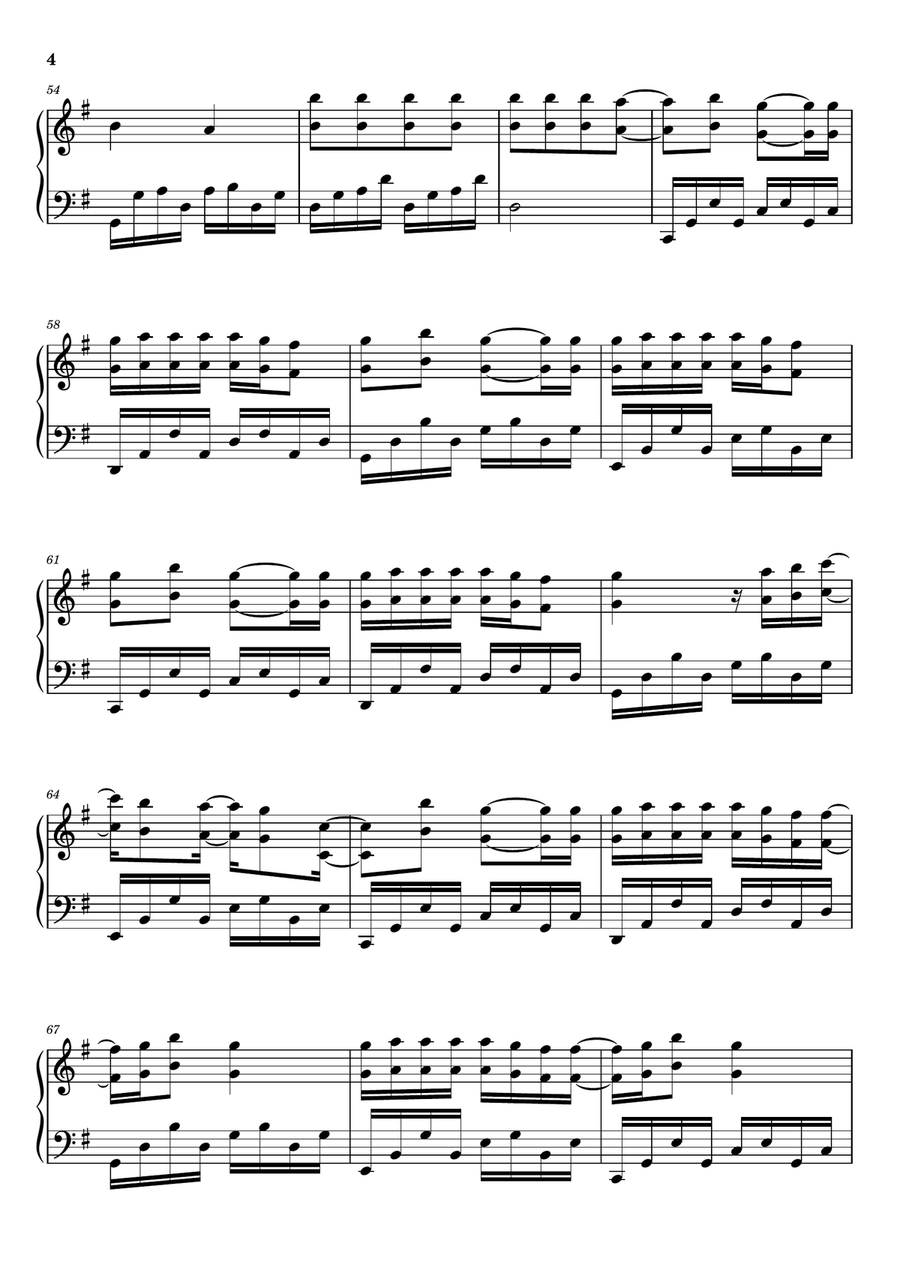 Toxic Till The End Toxic Till The End Piano Solo scores gallery preview page 4