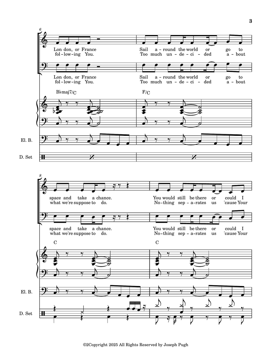 Everywhere Everywhere Jazz Ensemble scores gallery preview page 3