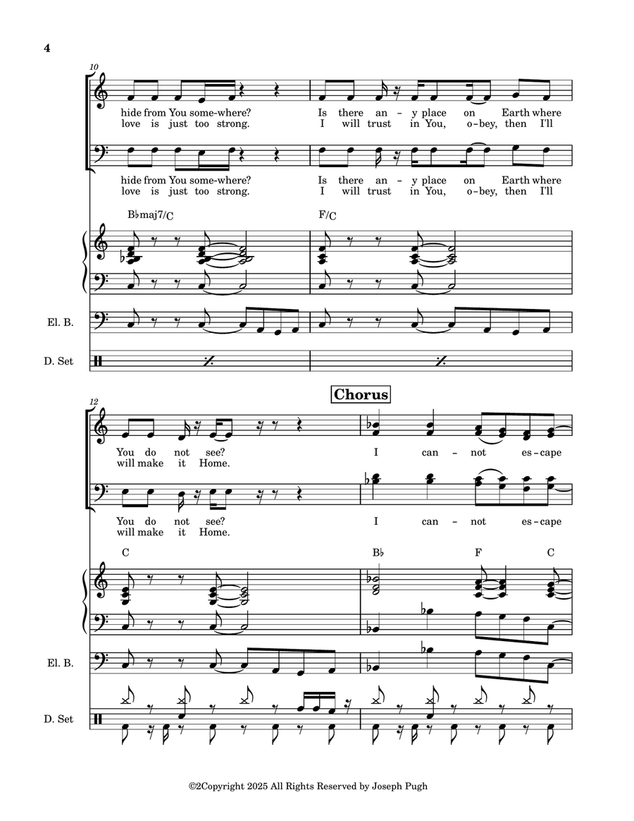 Everywhere Everywhere Jazz Ensemble scores gallery preview page 4
