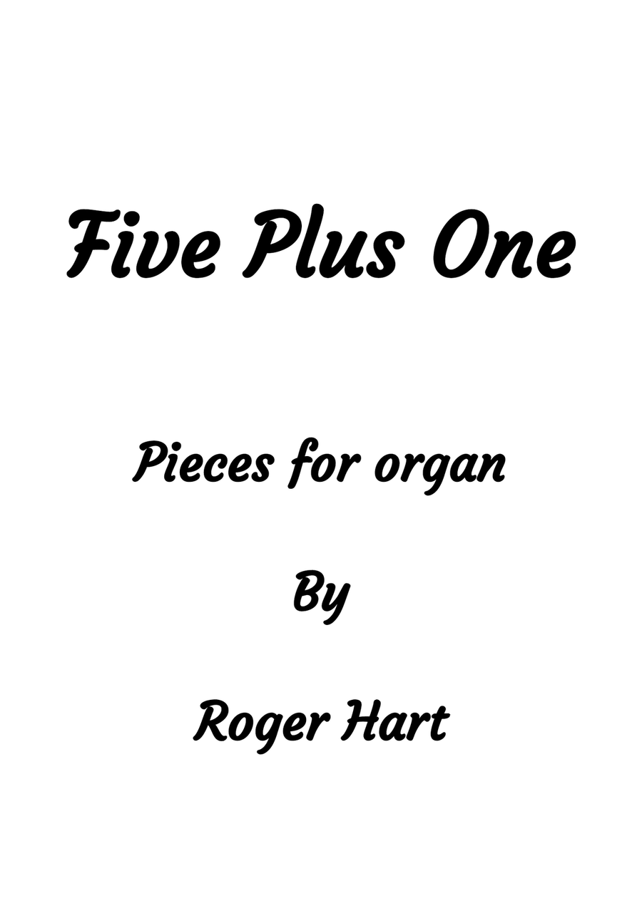 Five Plus One Five Plus One Organ Solo scores gallery preview page 1