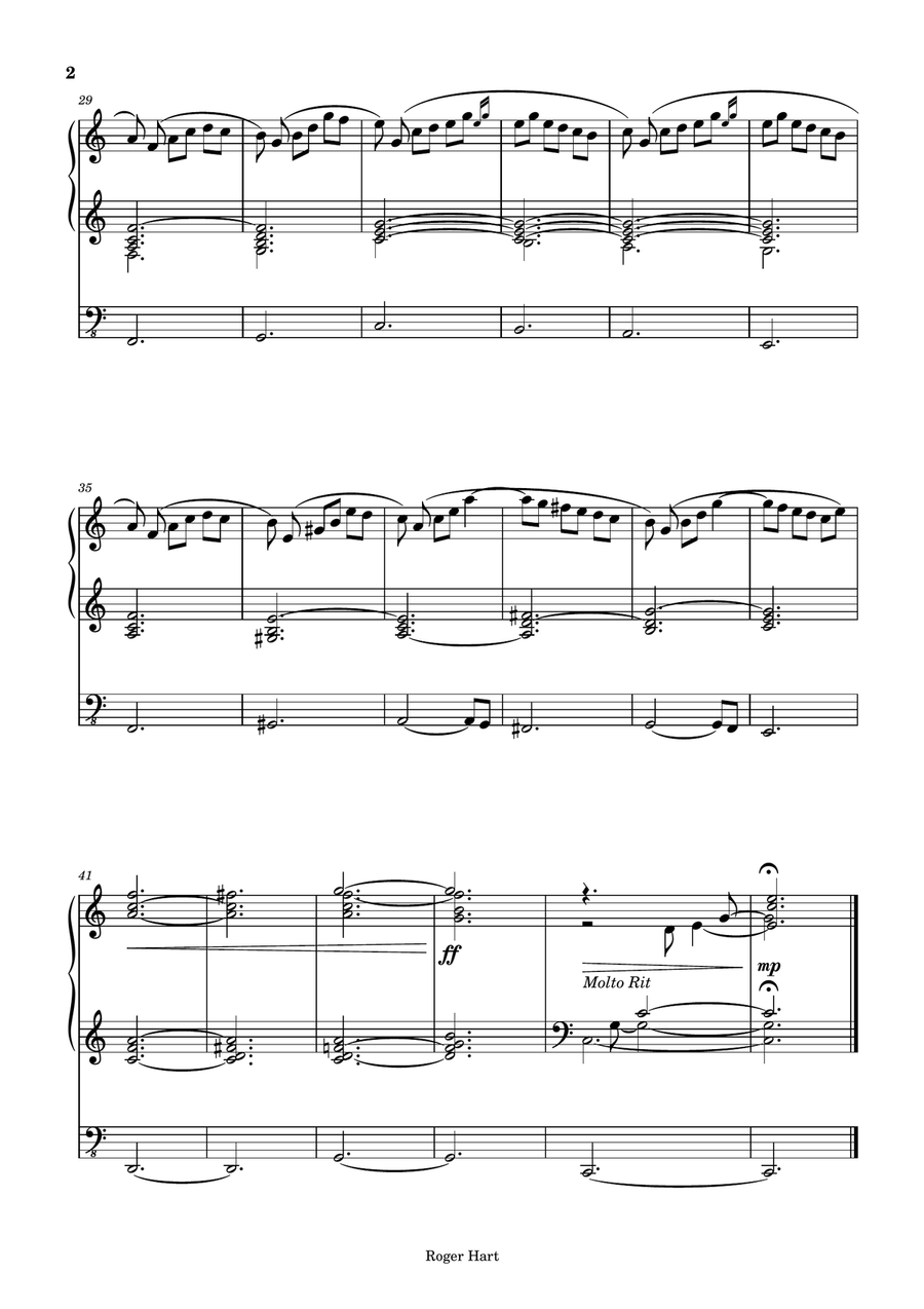 Five Plus One Five Plus One Organ Solo scores gallery preview page 4
