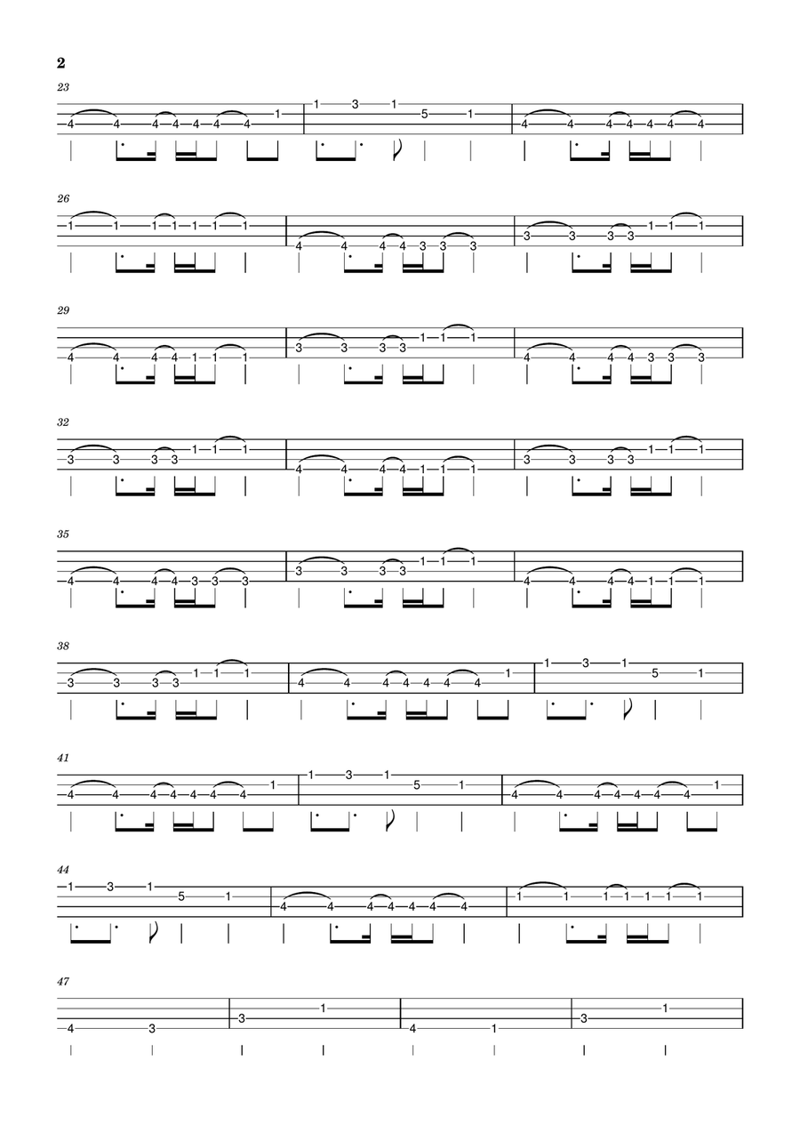 In My Place In My Place Acoustic Guitar scores gallery preview page 2