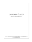Unspoken Eulogy