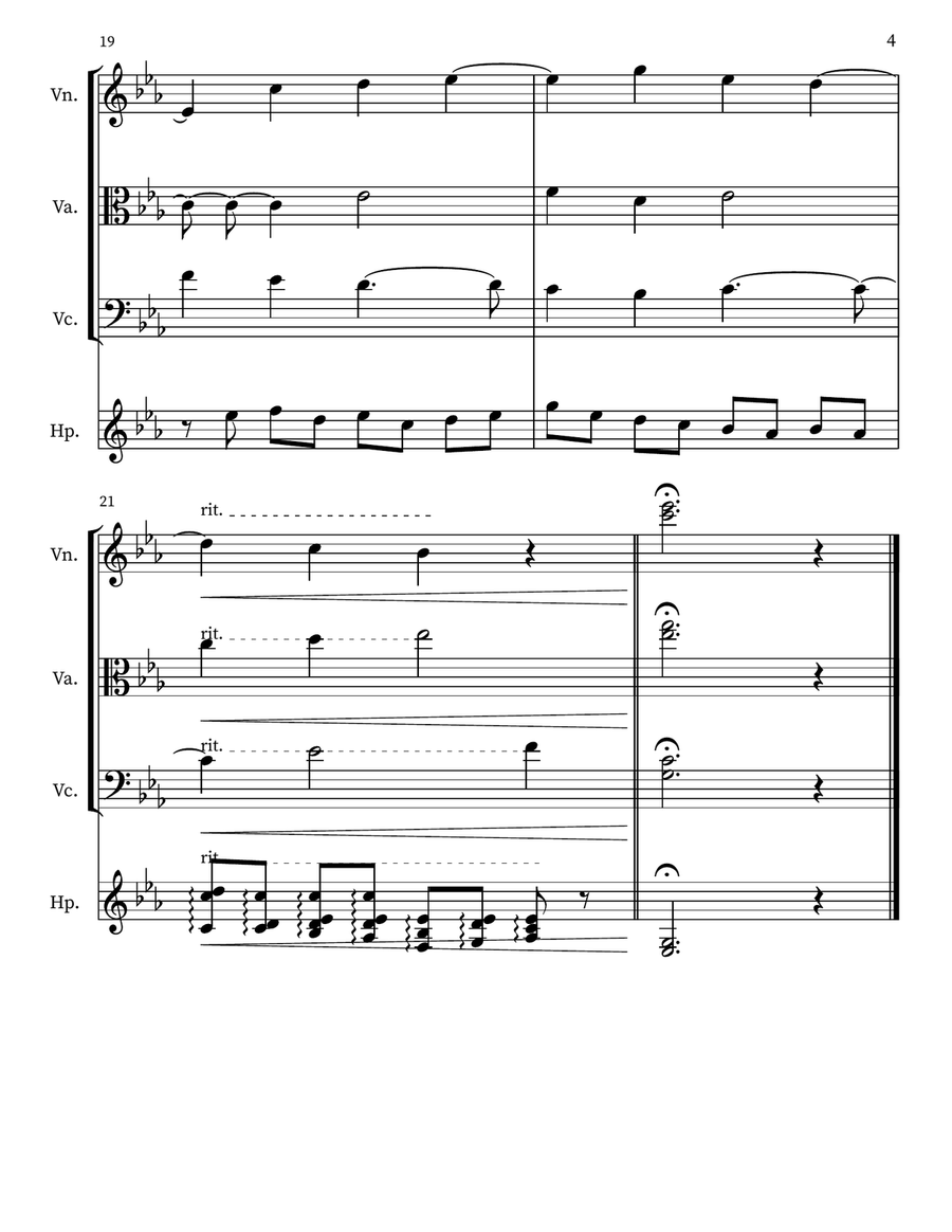 Romanza Romanza Small Ensemble scores gallery preview page 4