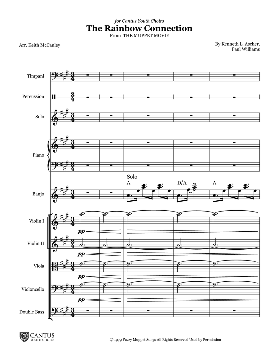 Rainbow Connection Rainbow Connection Large Ensemble scores gallery preview page 2