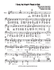 I Sing the Mighty Power of God - Vocal Parts