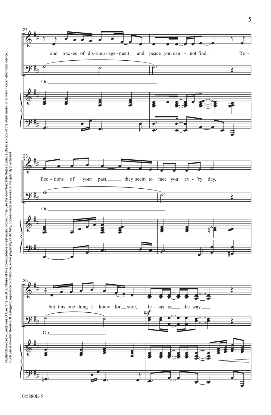 Jesus Is the Answer Jesus Is the Answer Choir scores gallery preview page 5