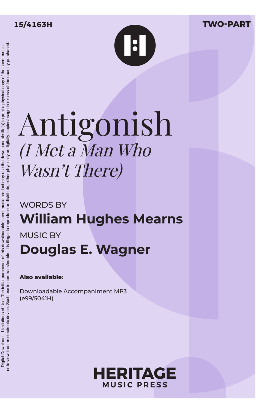 Antigonish Antigonish Choir scores gallery preview page 1