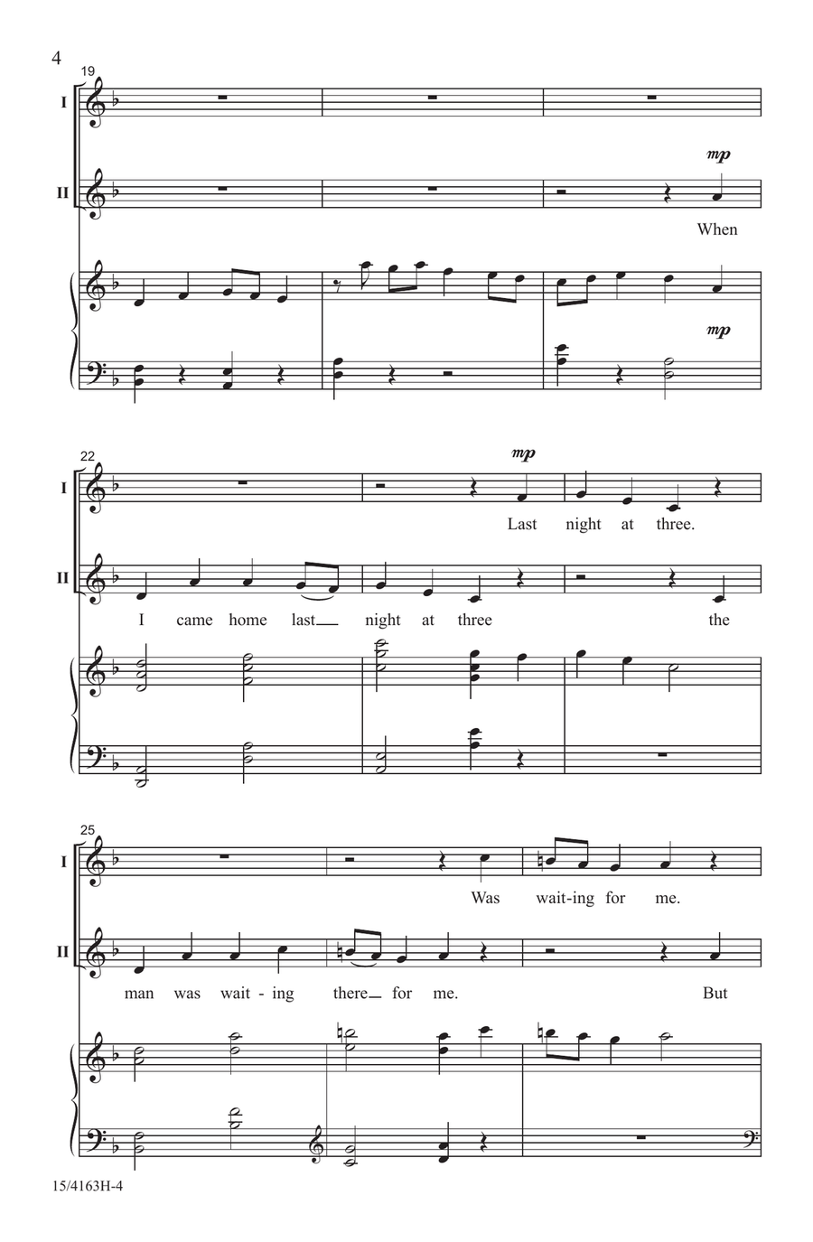 Antigonish Antigonish Choir scores gallery preview page 4