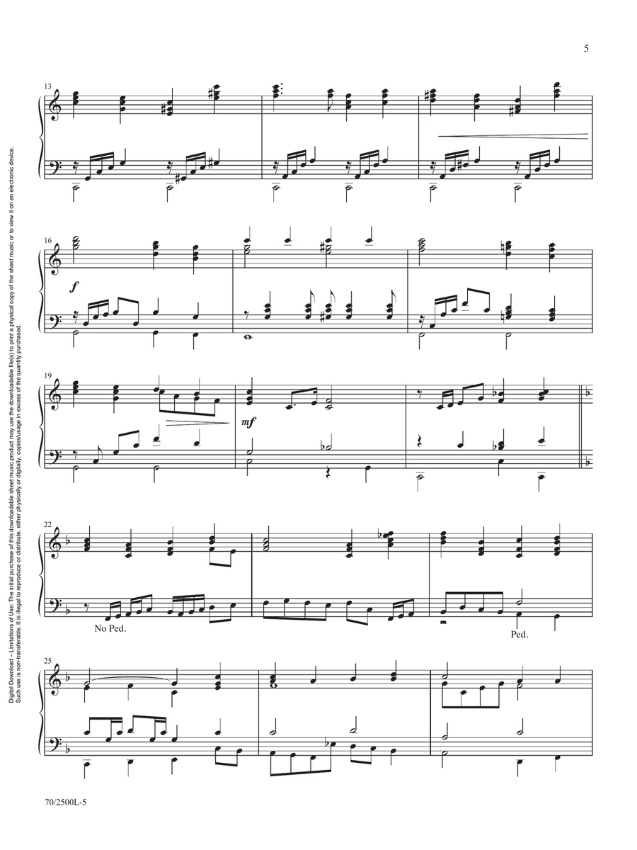 Mark Hayes: Hymns for Organ, Vol. 5 Organ scores gallery preview page 5