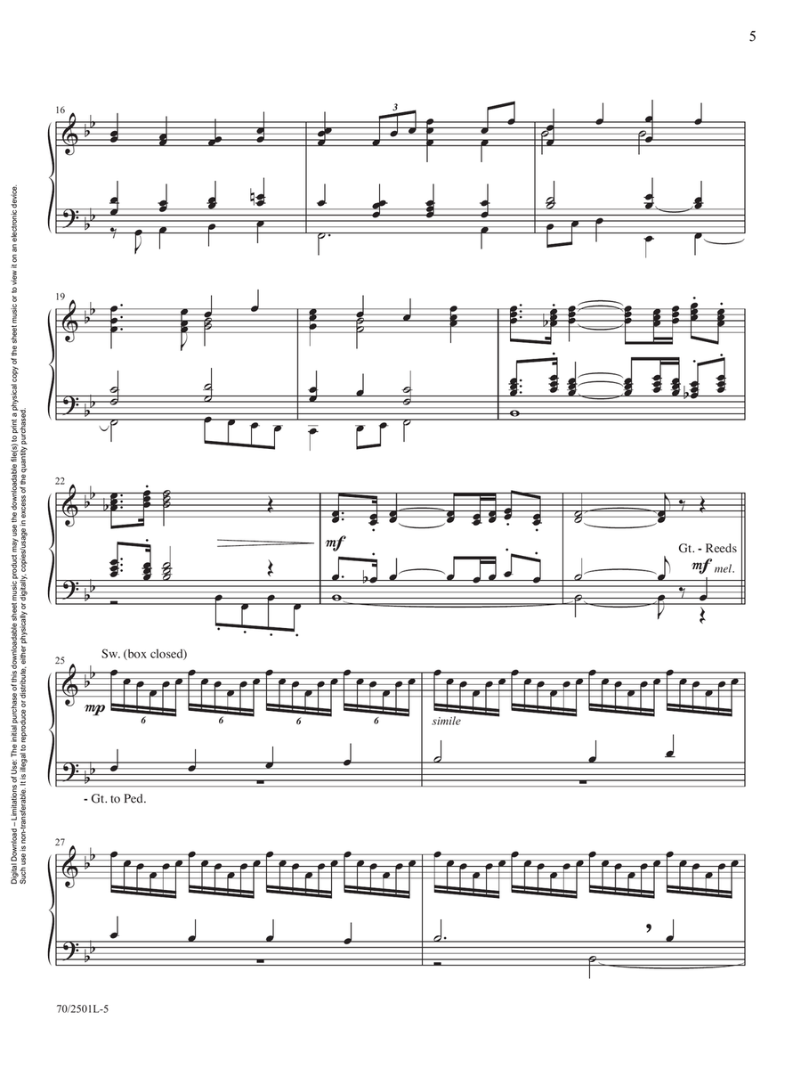 Love So Amazing Love So Amazing Organ scores gallery preview page 5