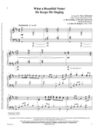 What a Beautiful Name (Digital Download) Piano scores gallery preview page 4