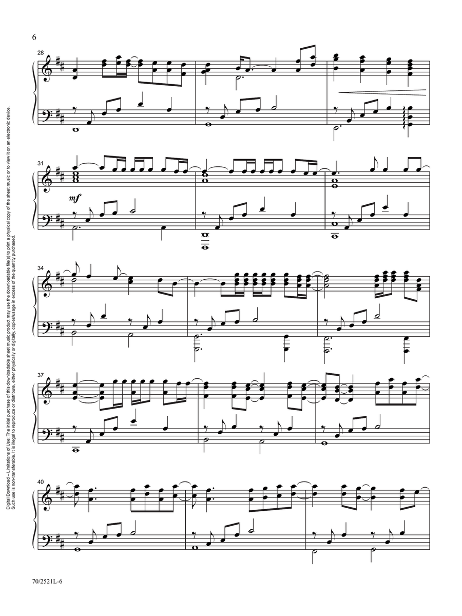 What a Beautiful Name (Digital Download) Piano - Digital Sheet Music page 6