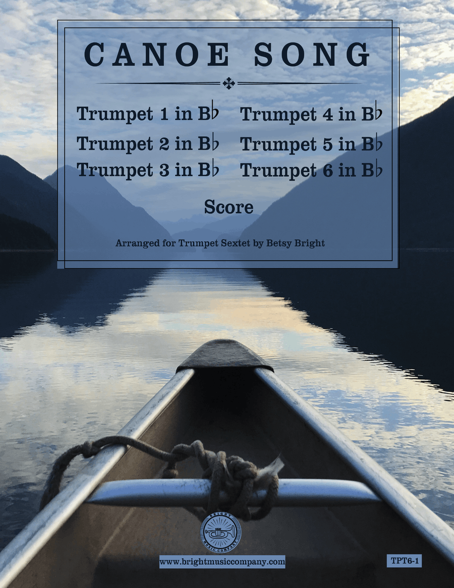 Canoe Song Trumpet scores gallery preview page 1