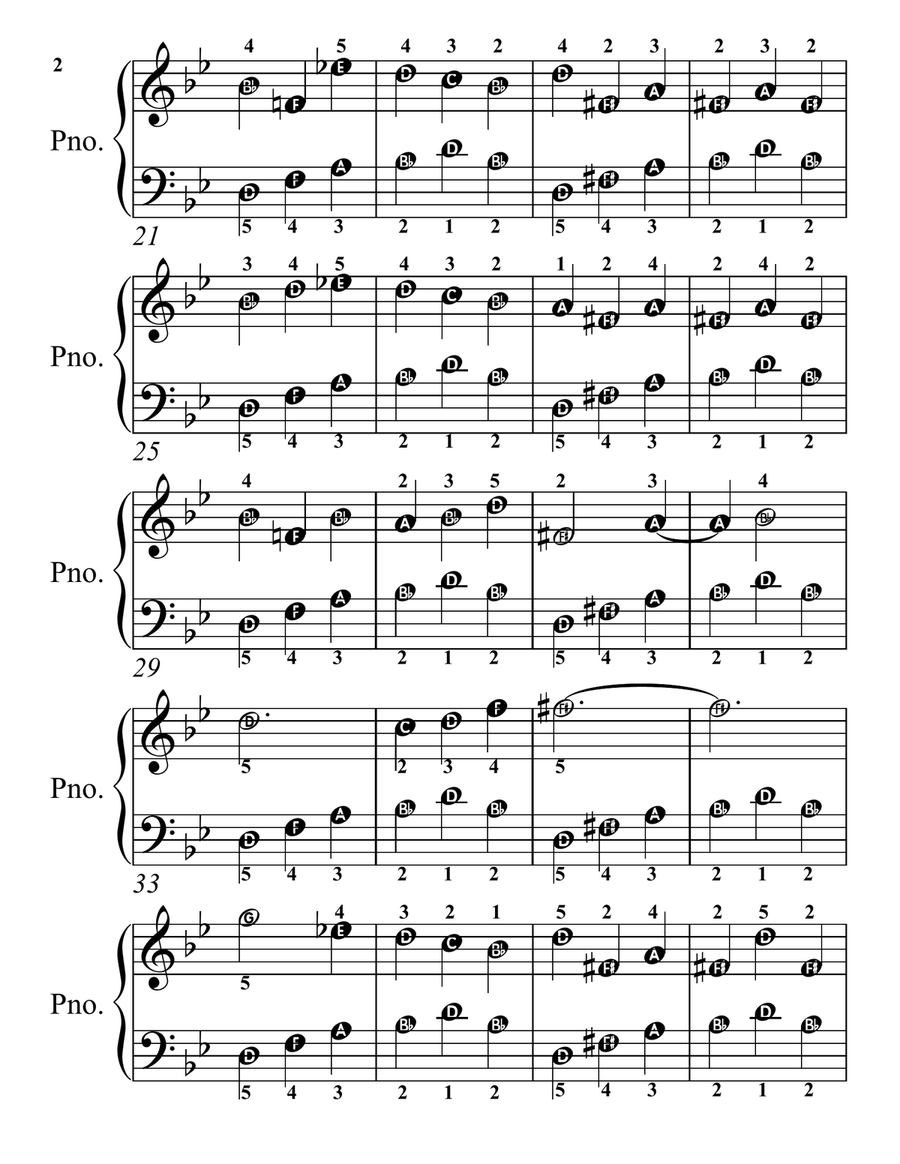 The Shape Of Water Piano Method scores gallery preview page 2