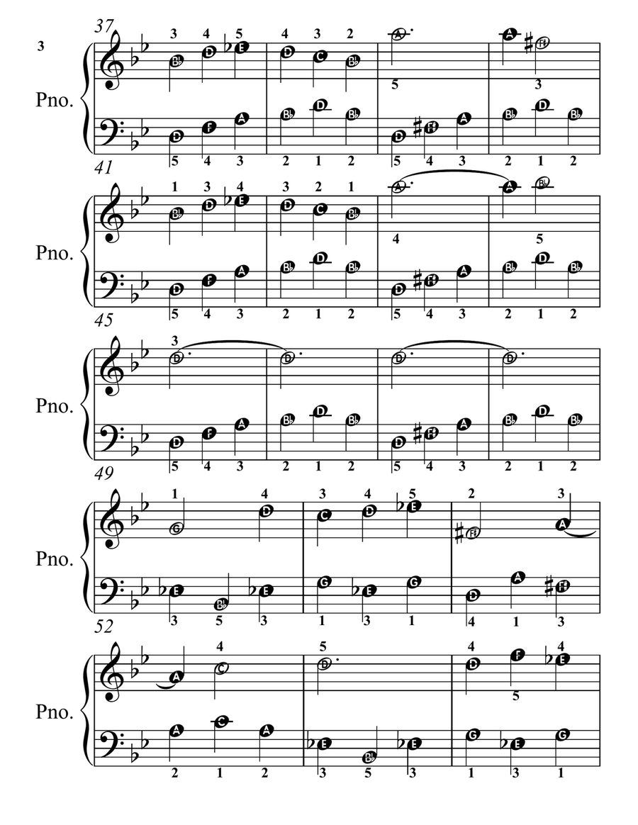 The Shape Of Water Piano Method scores gallery preview page 3