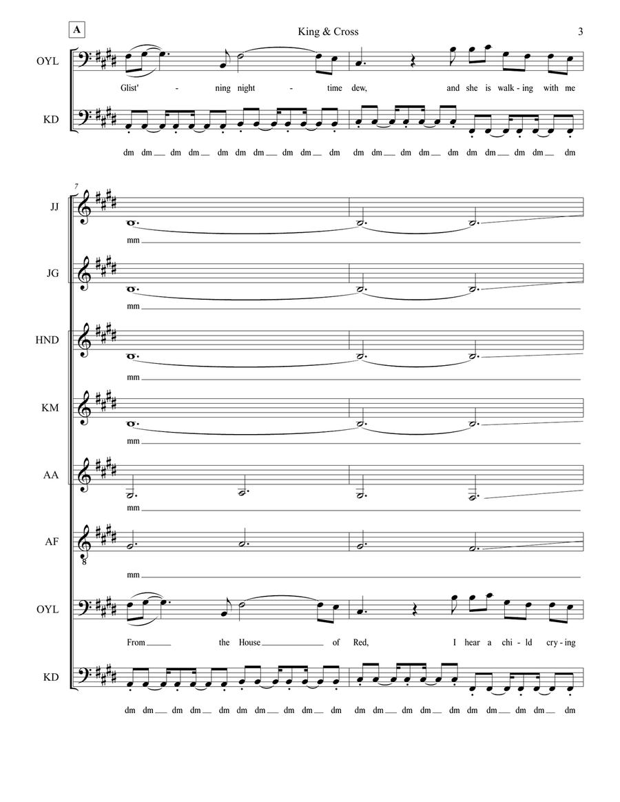 King And Cross King And Cross Divisi scores gallery preview page 3