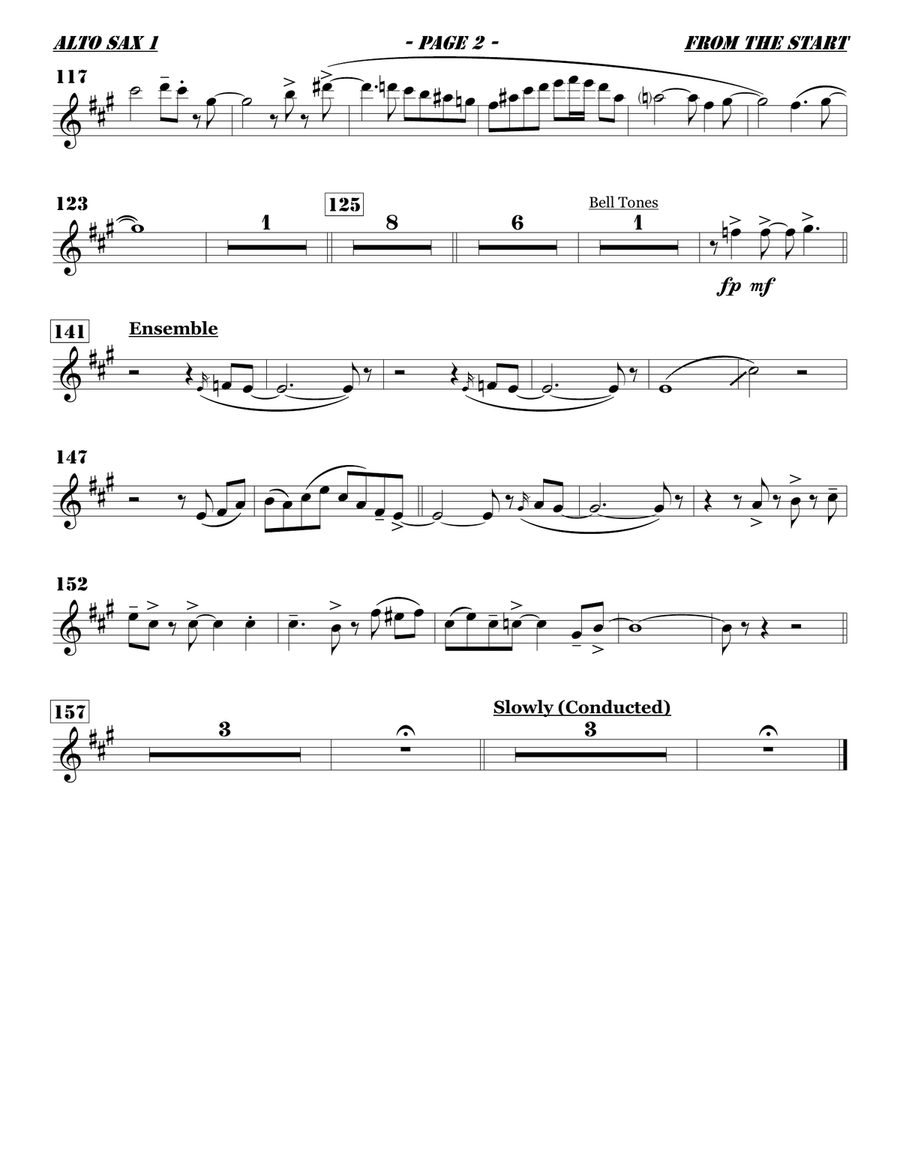 From The Start Jazz Ensemble scores gallery preview page 2