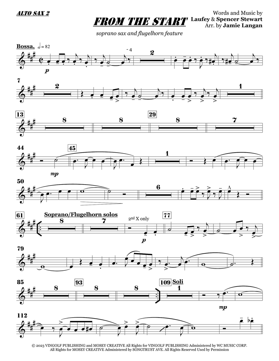 From The Start Jazz Ensemble scores gallery preview page 3