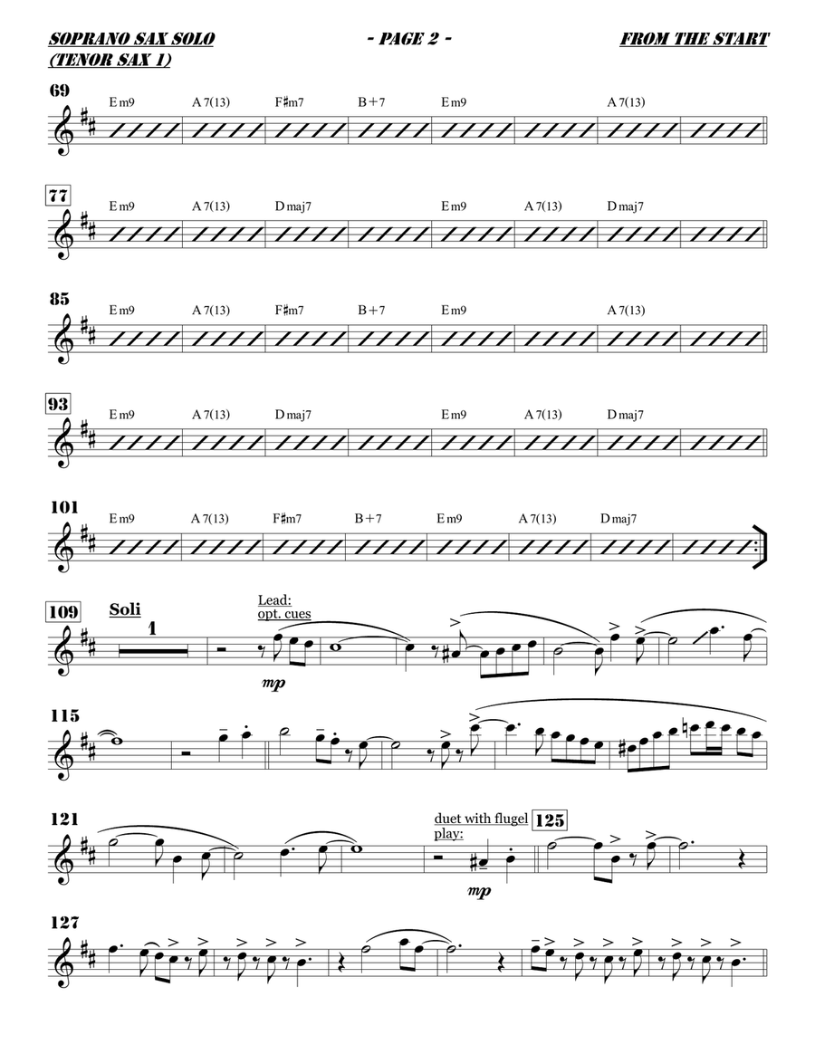 From The Start Jazz Ensemble scores gallery preview page 6