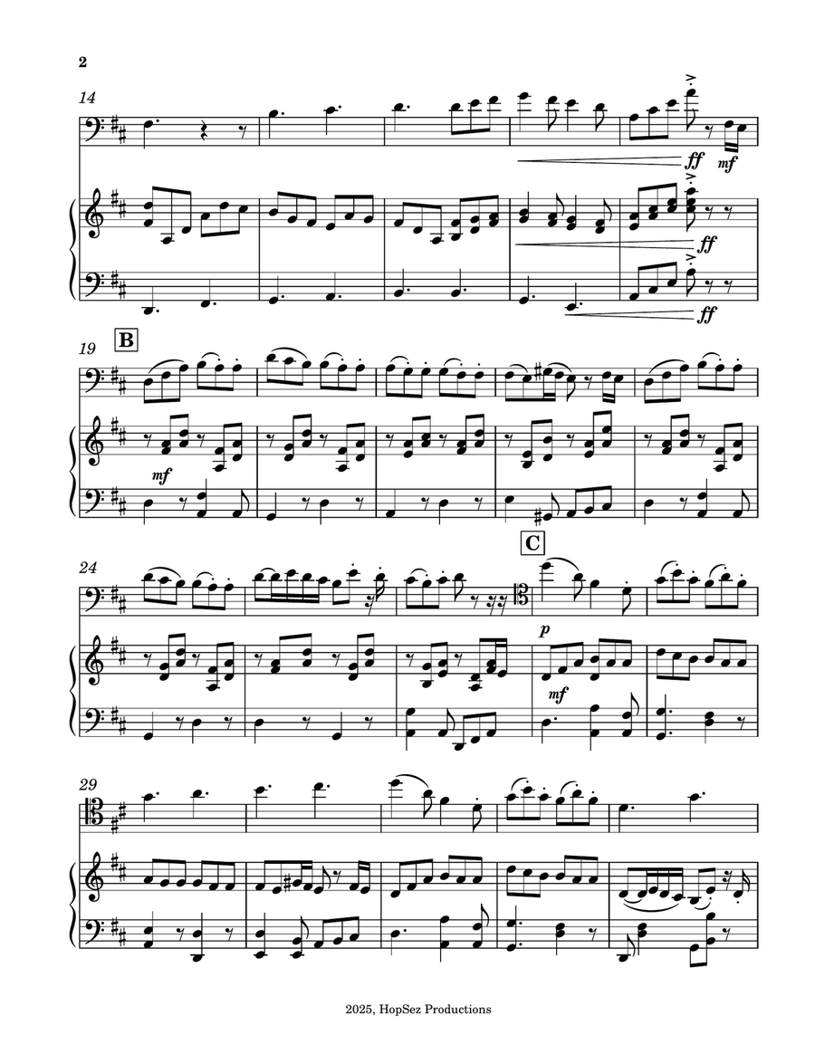 My Rest is in Heaven (My rest is not here) Piano scores gallery preview page 2
