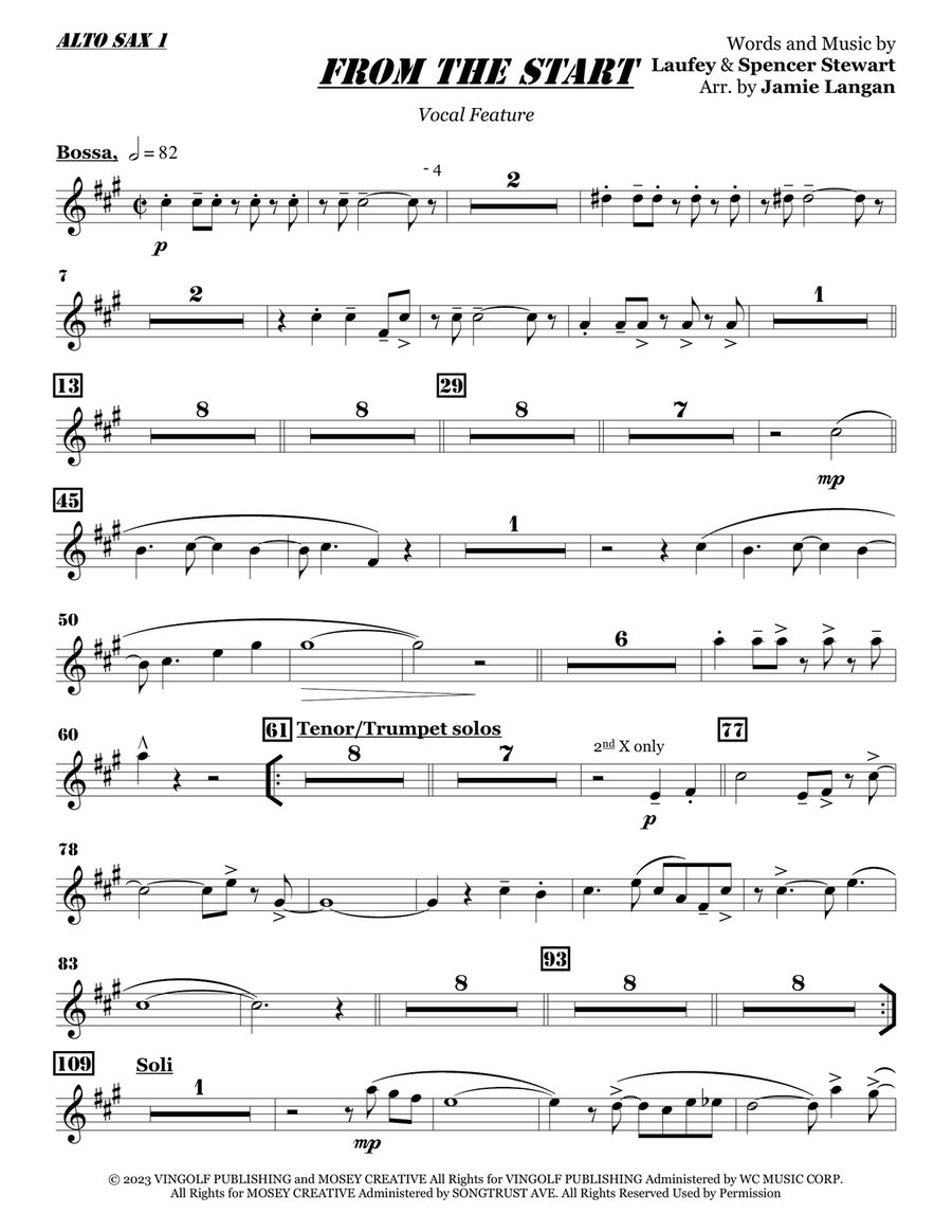 From The Start Jazz Ensemble scores gallery preview page 4