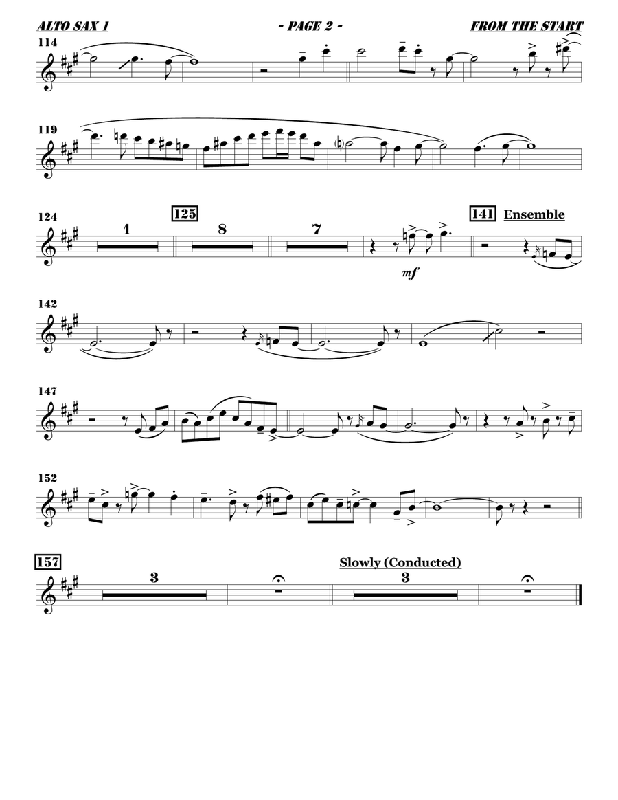 From The Start Jazz Ensemble scores gallery preview page 5