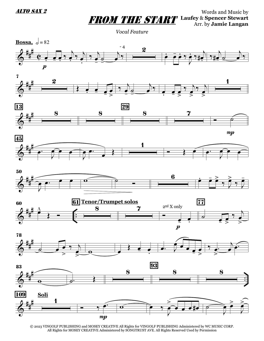 From The Start Jazz Ensemble scores gallery preview page 6