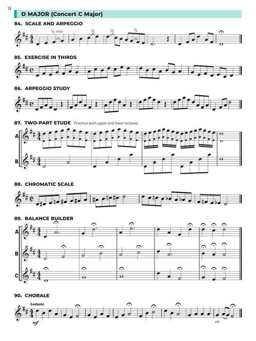 Essential Technique for Band – Baritone T.C. Book 3 with Online Resources Concert Band Methods scores gallery preview page 4