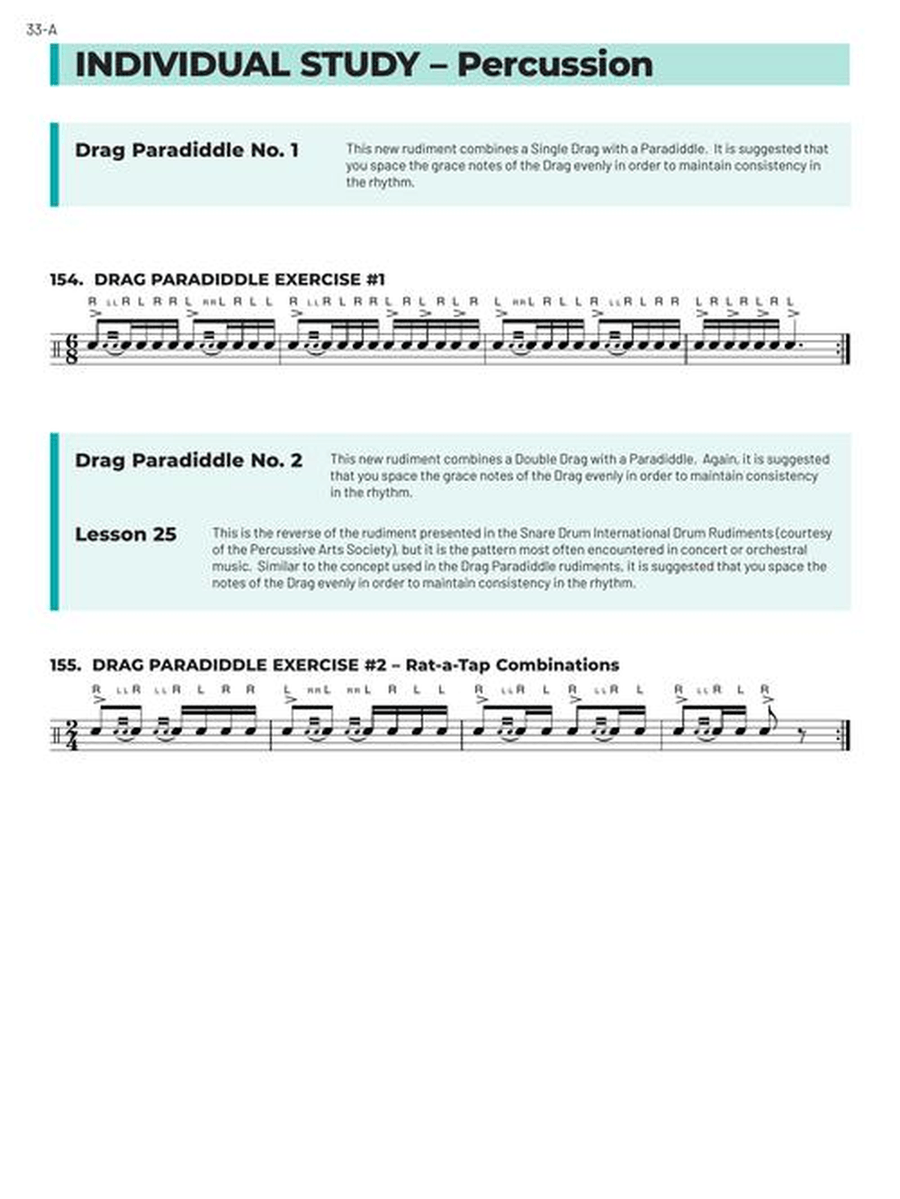 Essential Technique for Band – Percussion/Keyboard Percussion Book 3 with Online Resources Concert Band Methods scores gallery preview page 5