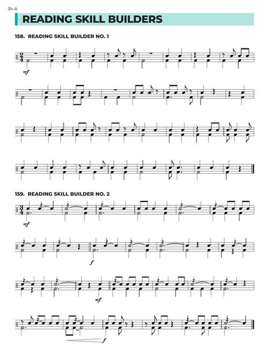 Essential Technique for Band – Percussion/Keyboard Percussion Book 3 with Online Resources Concert Band Methods scores gallery preview page 6