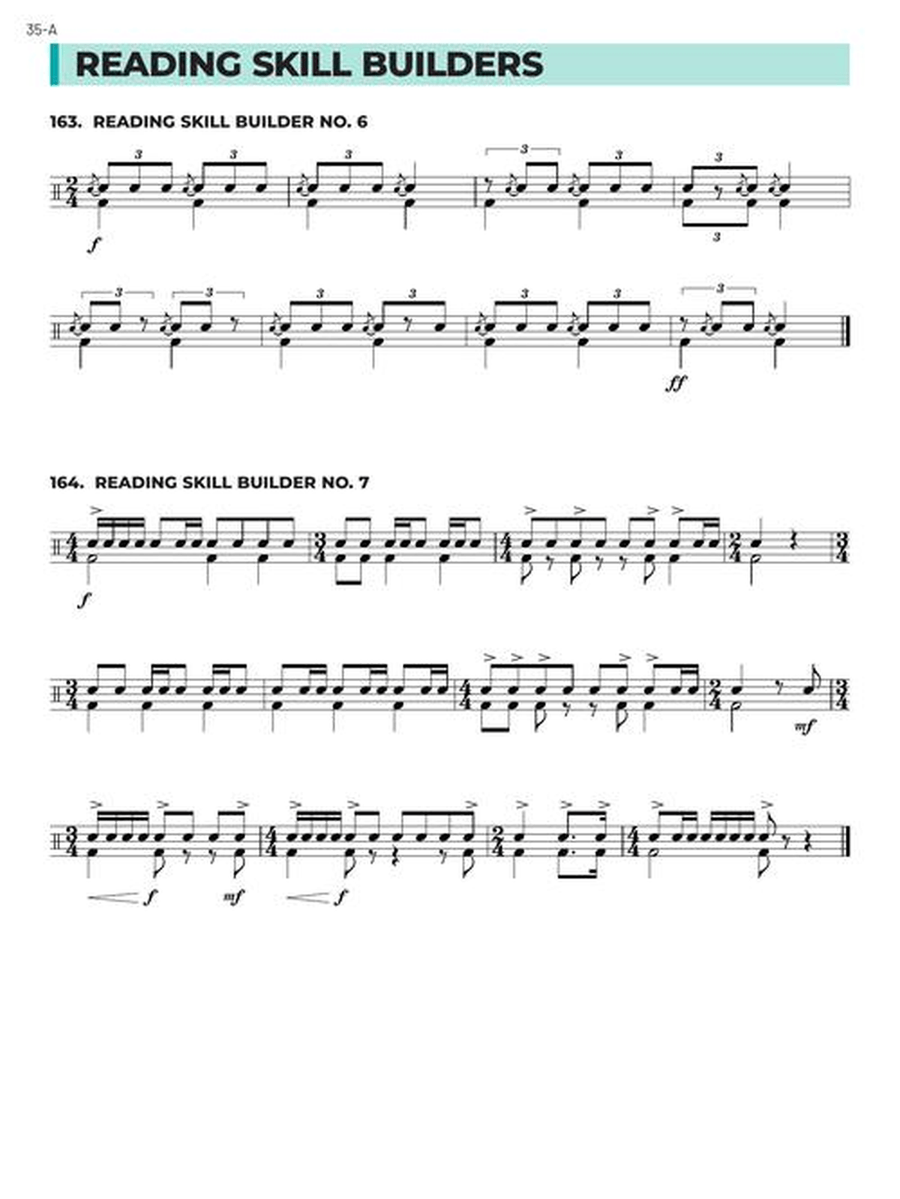 Essential Technique for Band – Percussion/Keyboard Percussion Book 3 with Online Resources Concert Band Methods scores gallery preview page 7