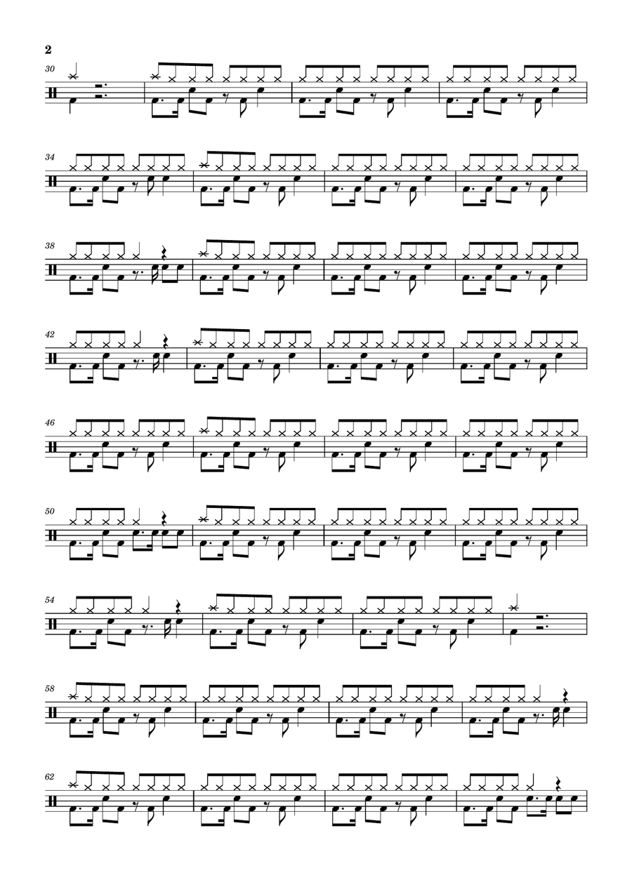 Real World Real World Drum Set scores gallery preview page 2