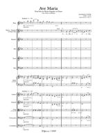 Ave Maria (Full Score) Chamber Music scores gallery preview page 4