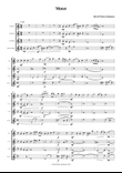 Motet for clarinet quartet (instrumental arrangement of my choral motet 
