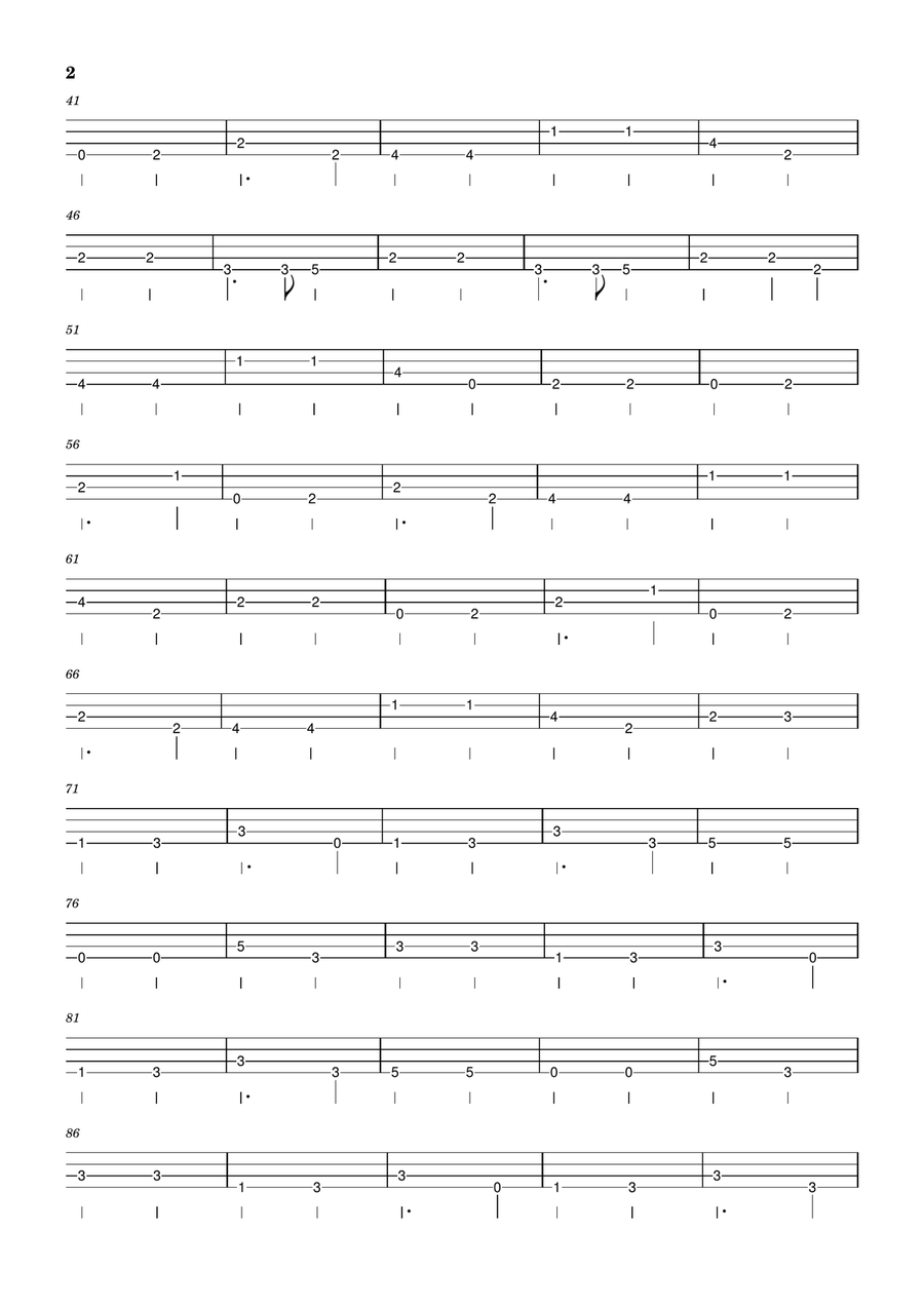 We Are The World We Are The World Acoustic Guitar scores gallery preview page 2