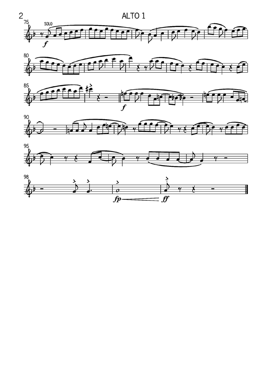 Killing Me Softly With His Song Small Ensemble scores gallery preview page 2