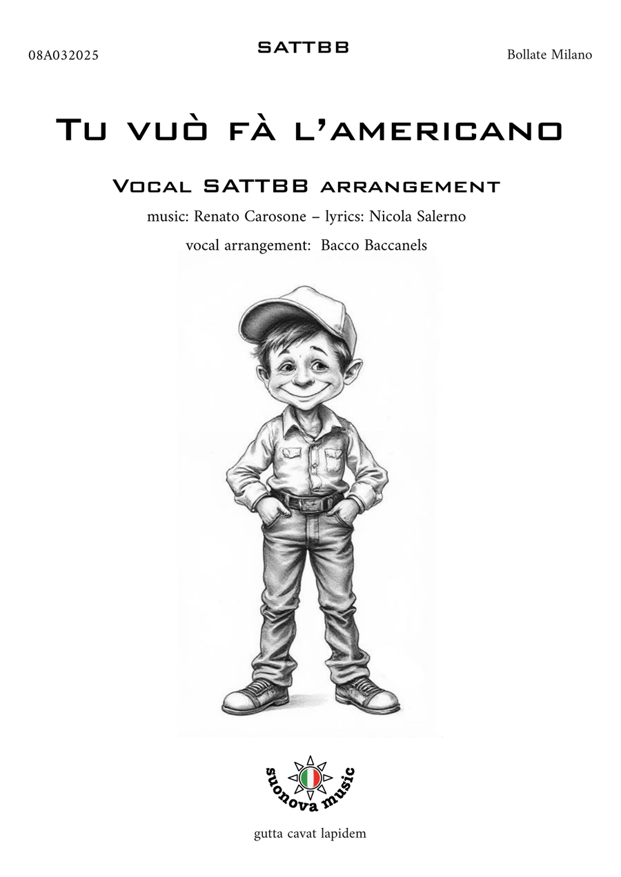 Tu Vuò Fà L'americano Tu Vuò Fà L'americano Divisi scores gallery preview page 1