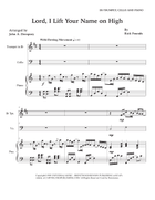 Lord, I Lift Your Name On High Small Ensemble scores gallery preview page 5