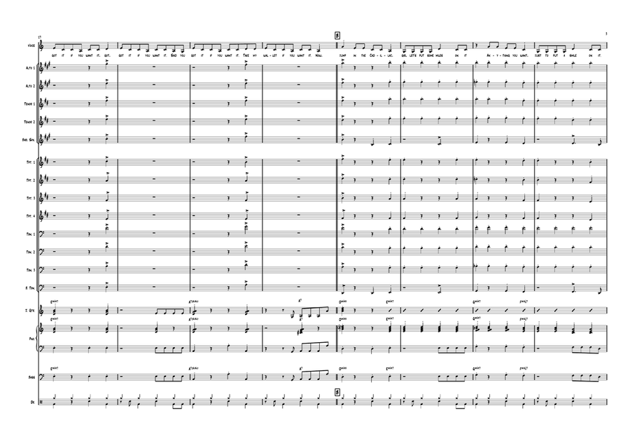 That's What I Like Jazz Ensemble scores gallery preview page 3