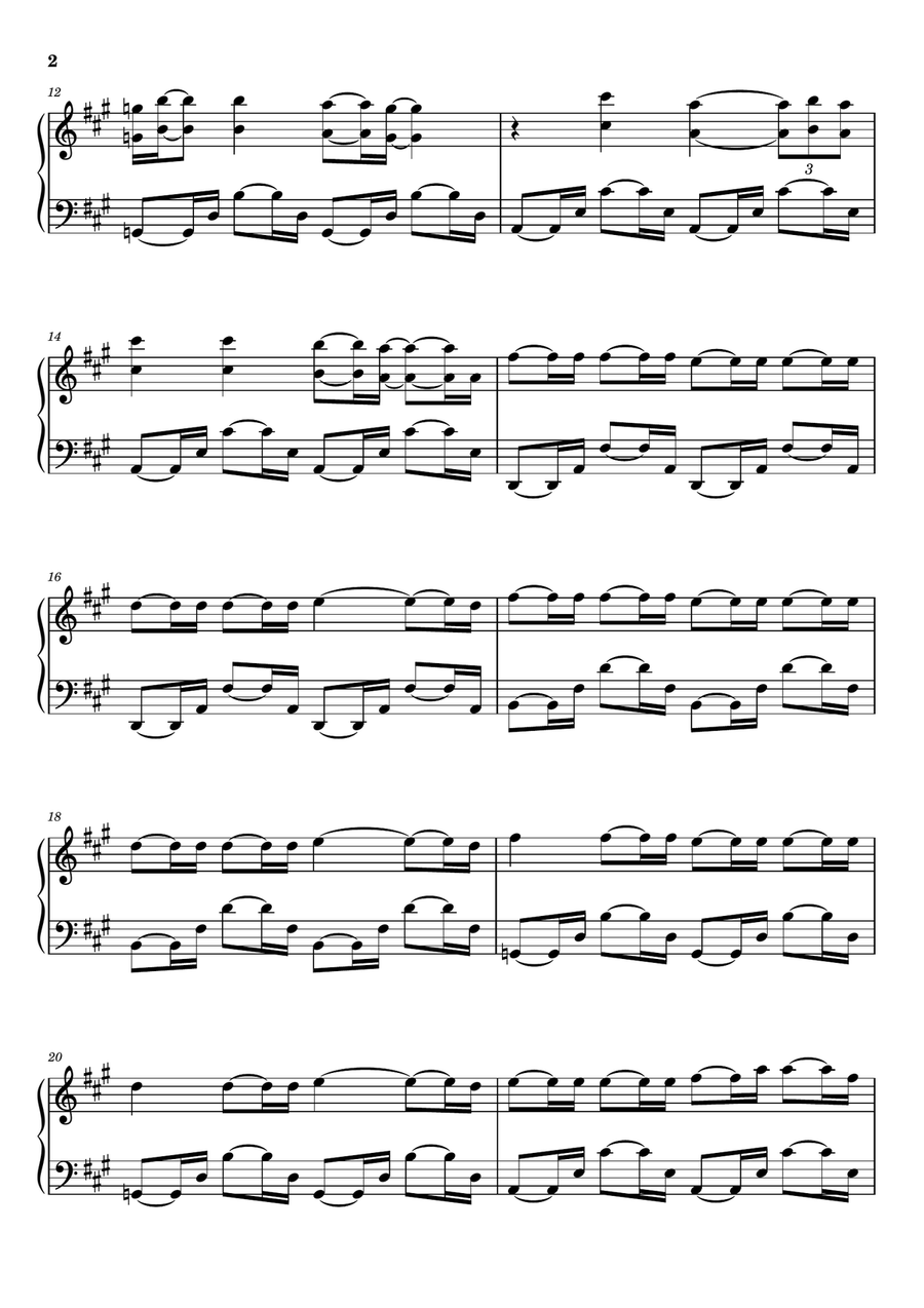 All Alone On Christmas All Alone On Christmas Piano Solo scores gallery preview page 2