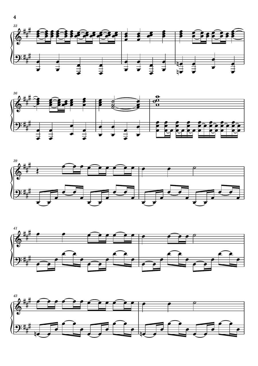 All Alone On Christmas All Alone On Christmas Piano Solo scores gallery preview page 4
