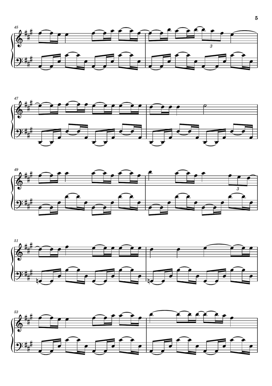All Alone On Christmas All Alone On Christmas Piano Solo scores gallery preview page 5