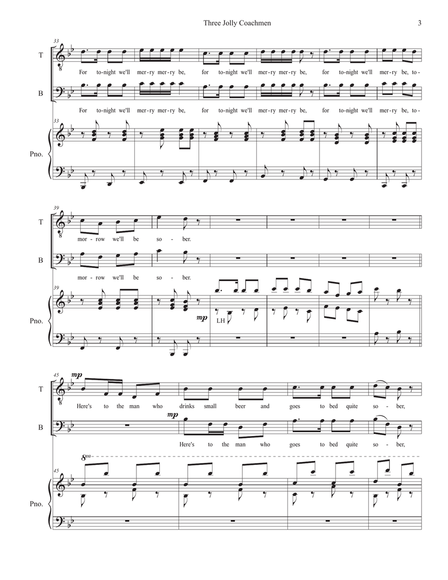 Three Jolly Coachmen Three Jolly Coachmen TTB scores gallery preview page 3